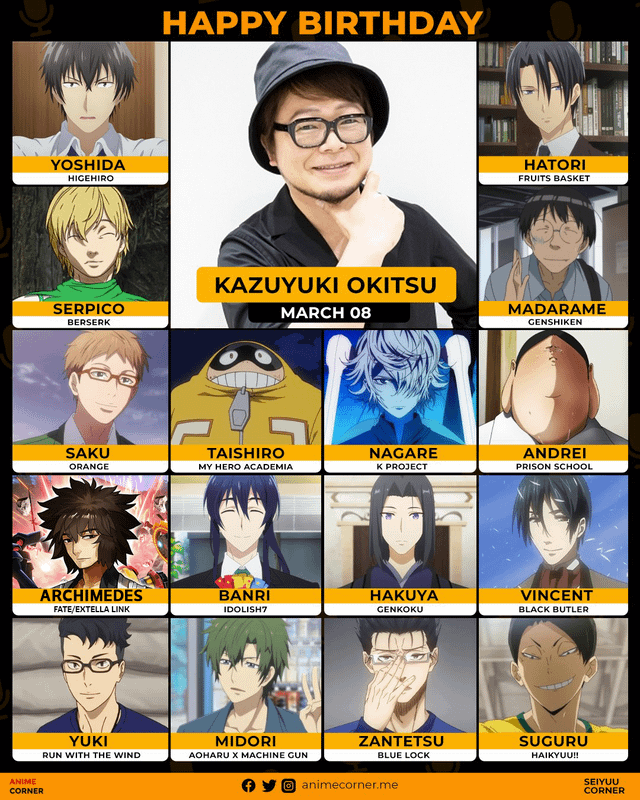 Happy rd birthday to kazuyuki okitsu the voice of archimedes in extella  link  rgrandorder