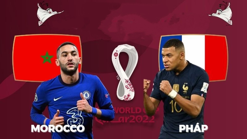 Lịch sử đối đầu nhận định trận pháp vs maroc bán kết world cup h