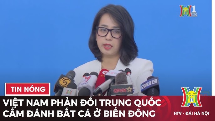 Việt nam phản đối trung quốc cấm đánh bắt cá ở biển Đông